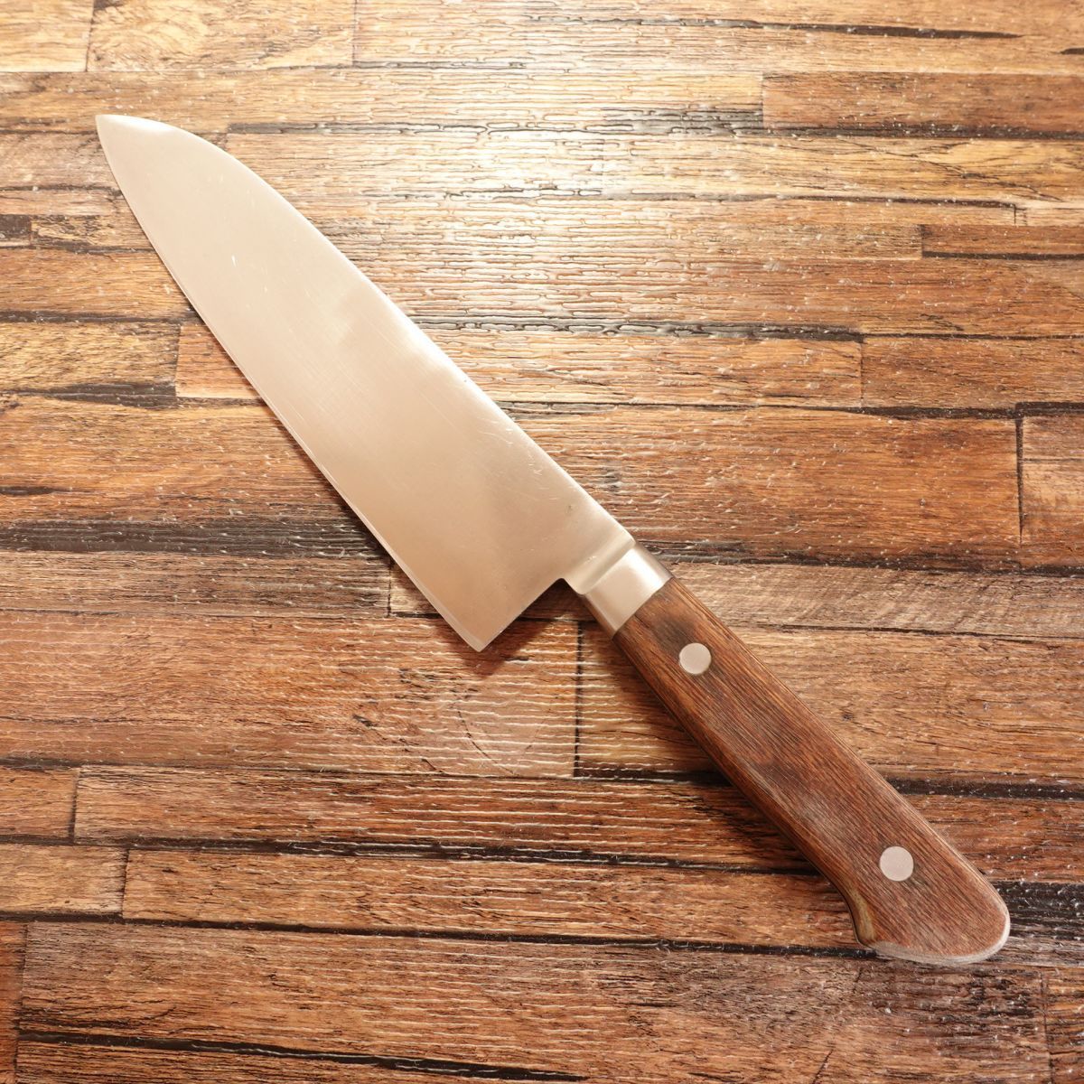堺刀司 三徳包丁 研ぎ済 万能包丁 ステンレス No.888 モリブデン
