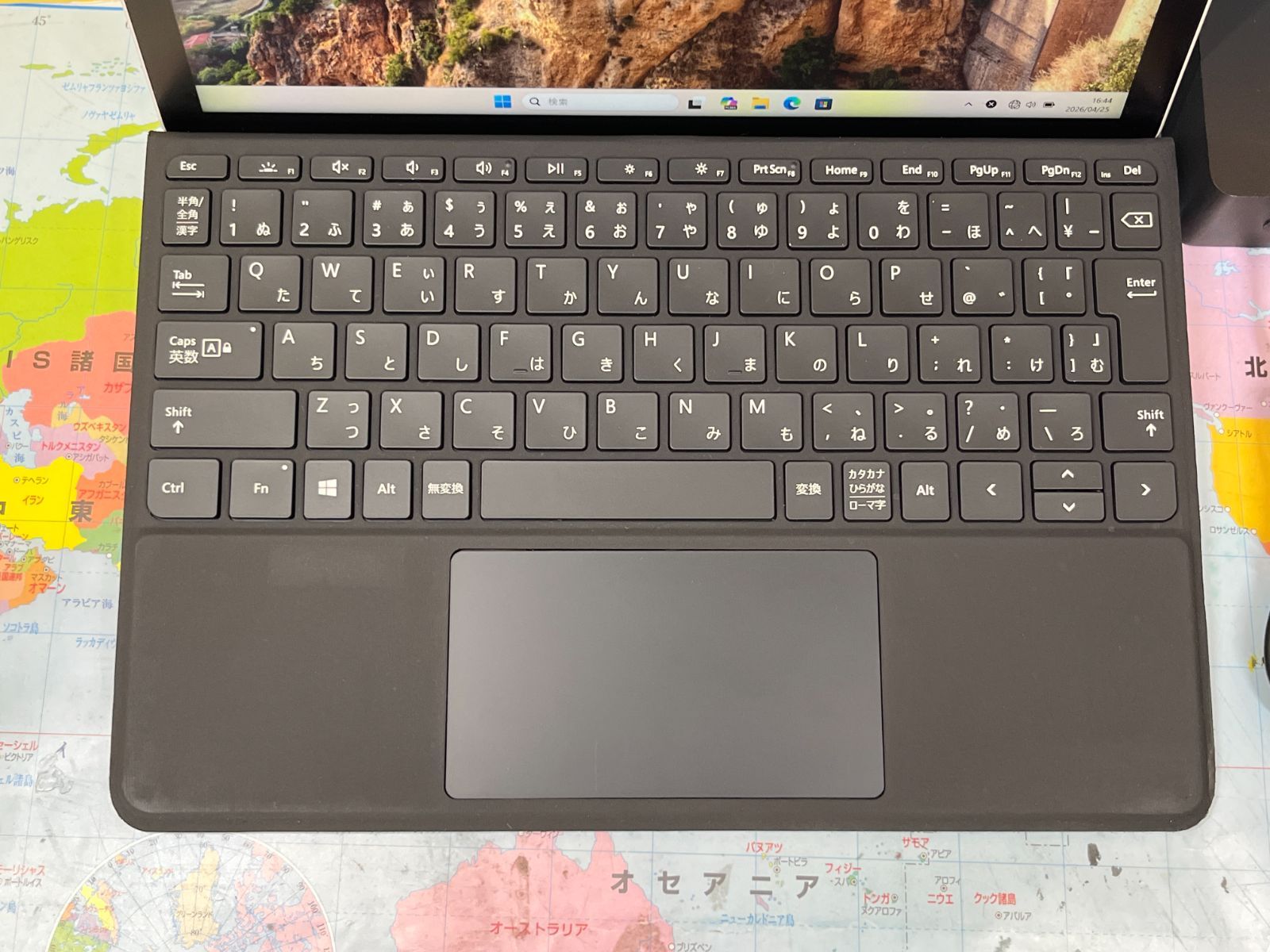 JC06155　美品 Surface Go2 8GB LTE 10.5型 キーボード タブレット　コンパクト希少 Microsoft - 極美品 Surface Go 2 キーボード 8GB LTE タッチ 10.5型の