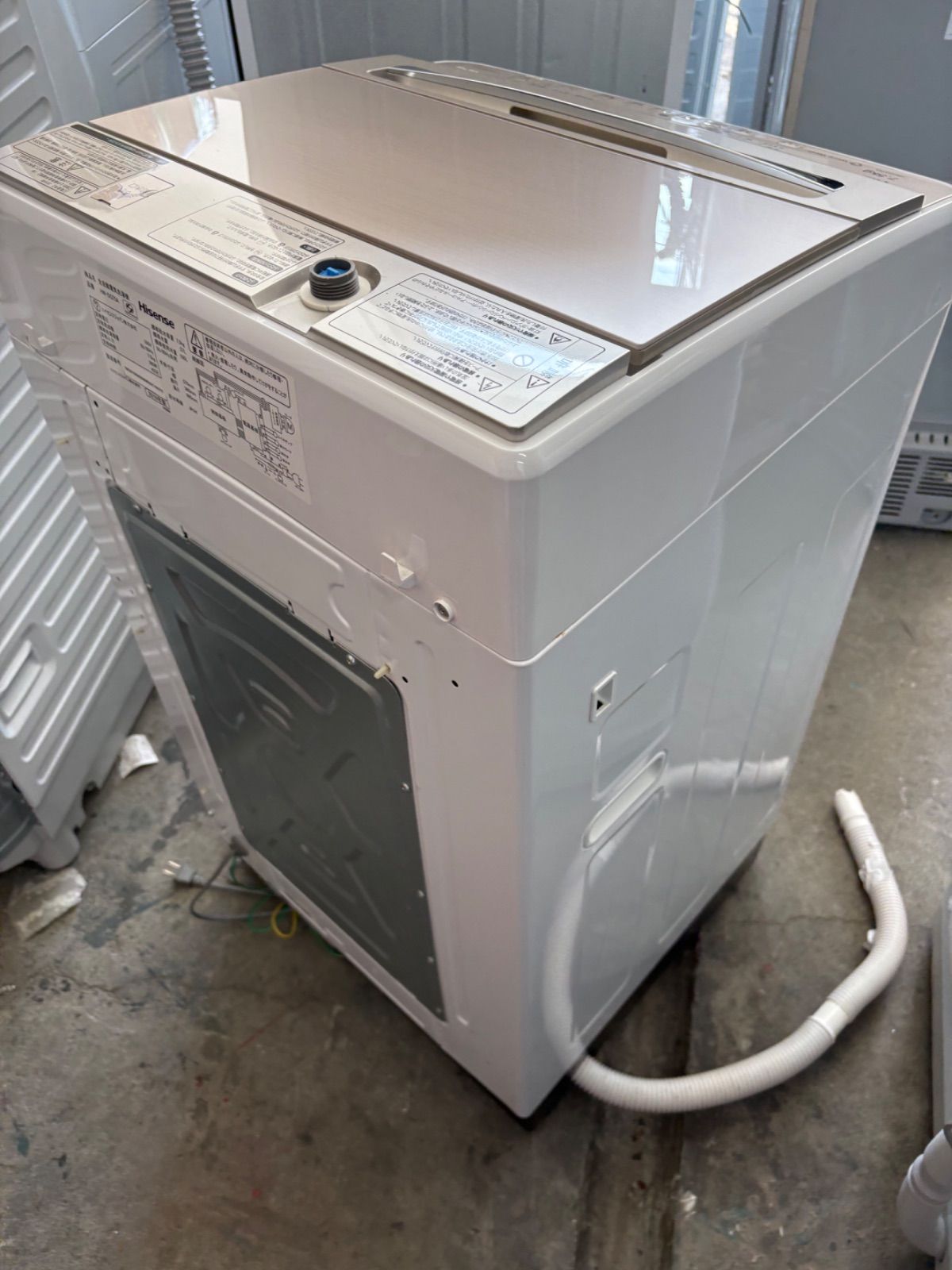 生活家電 ハイセンス 洗濯機 HW-DG75A 7.5kg 2019年製