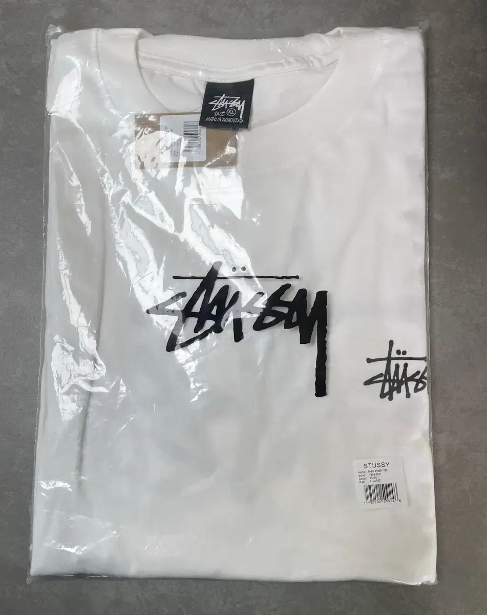 トップス STUSSY ベーシック STUSSY Tシャツ 白 XL
