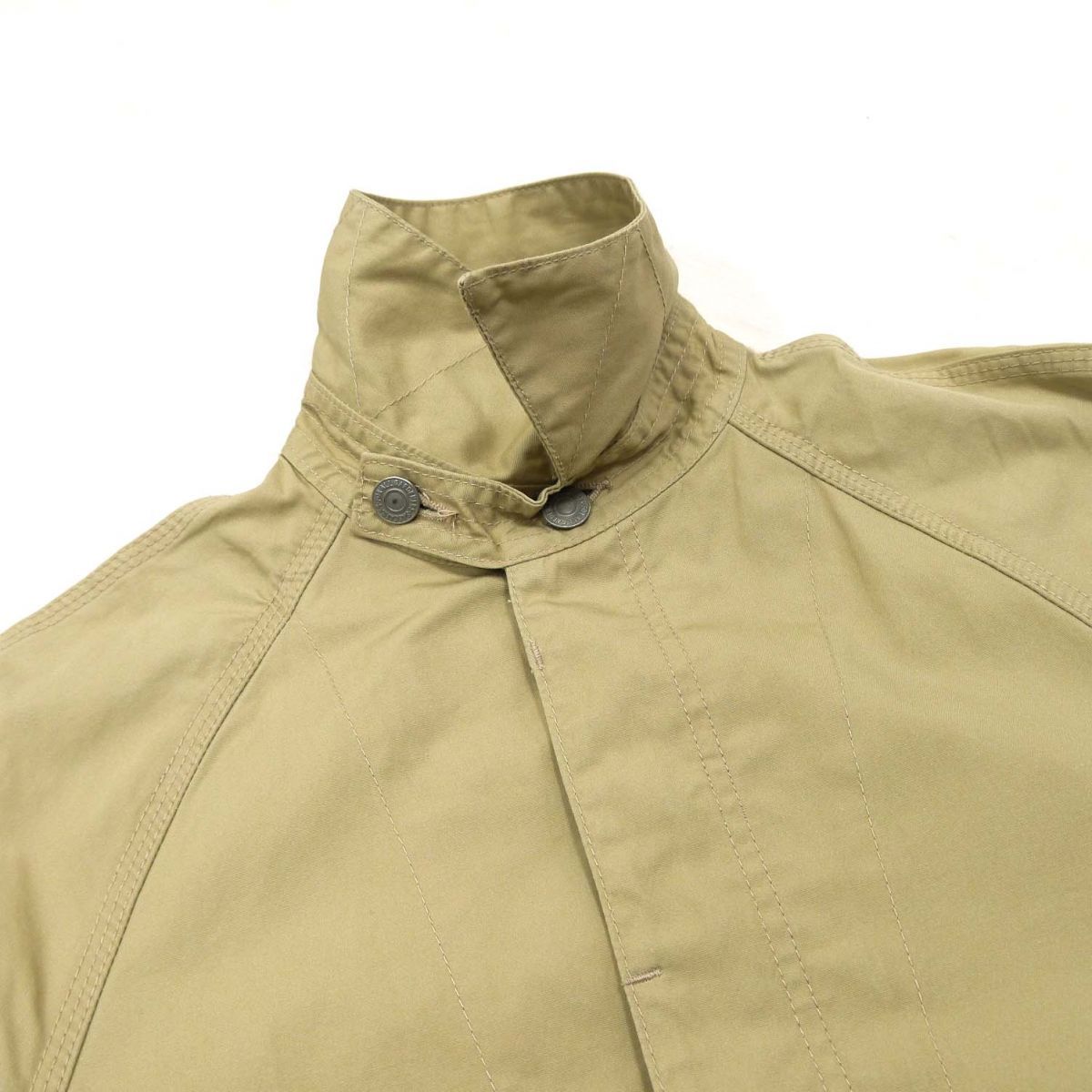 美品 定価4万円◆SASSAFRAS ササフラス フォールリーフコート ウィードポプリン コットン100％ 春物 メンズ 美品 定価4万円◇SASSAFRAS ササフラス フォールリーフコート ウィード