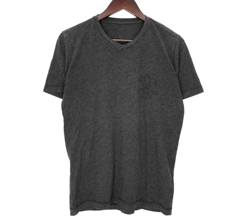 クロムハーツ CHROME HEARTS BSフレア プリント 霜降り Vネック T 