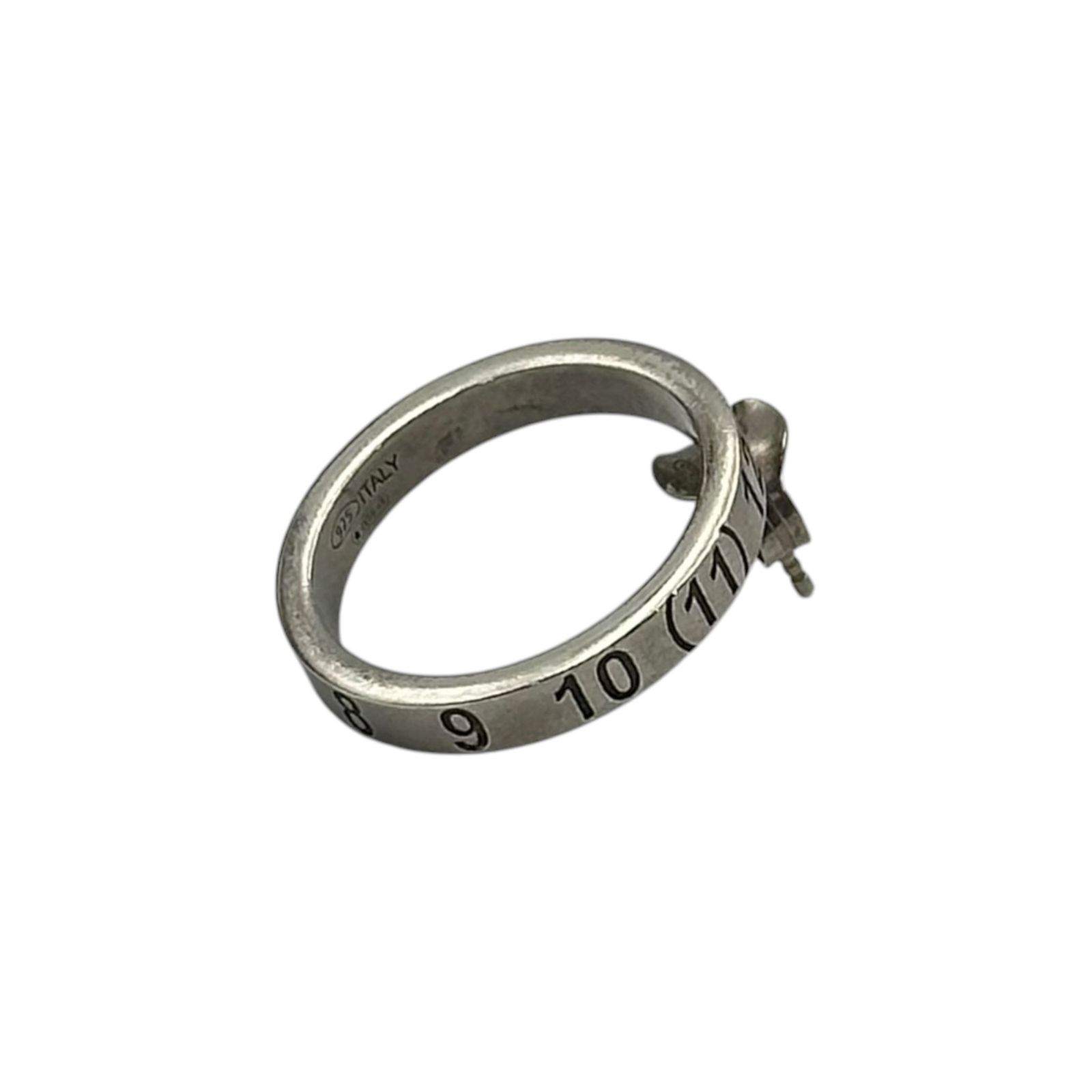Martin Margiela（マルタンマルジェラ）　フープピアス シルバー MAISON MARGIELA(メゾンマルジェラ) Hoop earrings フープ ピアス