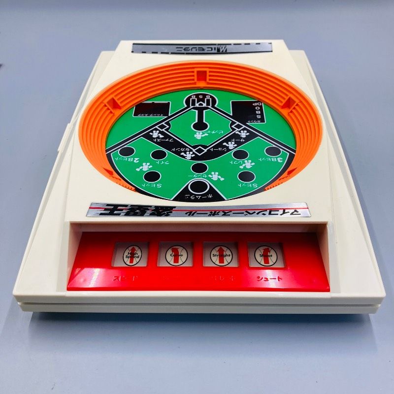 モリタニ マイコン野球ゲーム ジャンク品】【箱／取説付き】ICモリタニ マイコンベースボール 盗塁王