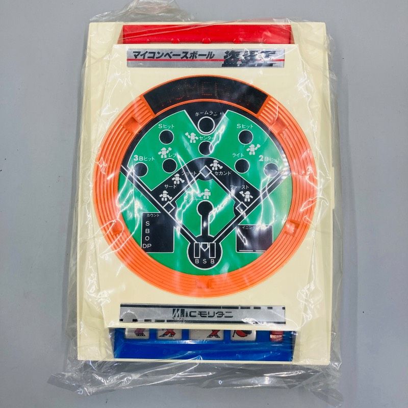 モリタニ マイコン野球ゲーム ジャンク品】【箱／取説付き】ICモリタニ マイコンベースボール 盗塁王