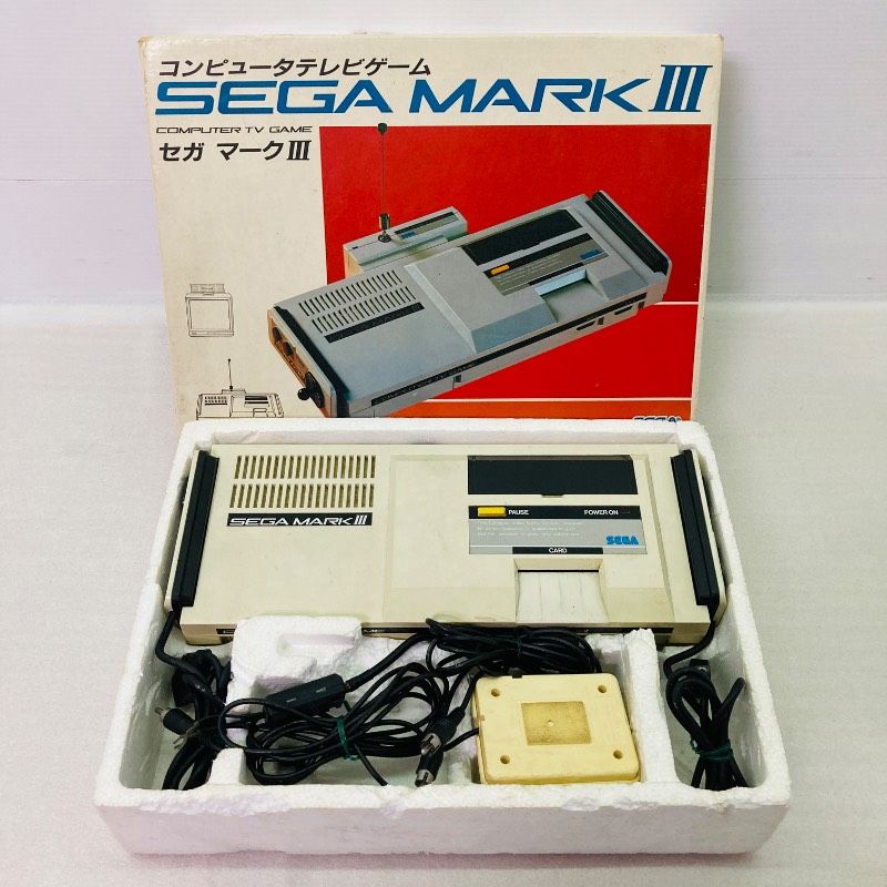 箱/取説付き】セガ セガ・マークIII コンピュータ テレビゲーム SEGA