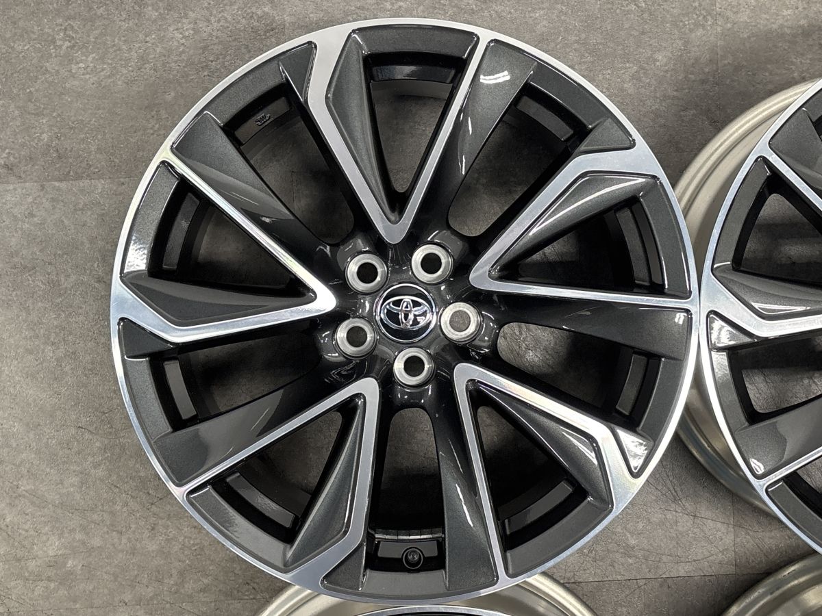 新車外し品】トヨタ カローラスポーツ 純正 18in 8J +40 PCD100 4本