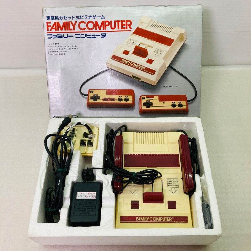 動作未確認】【箱/取説有り】任天堂 ファミリーコンピュータ HVC-001