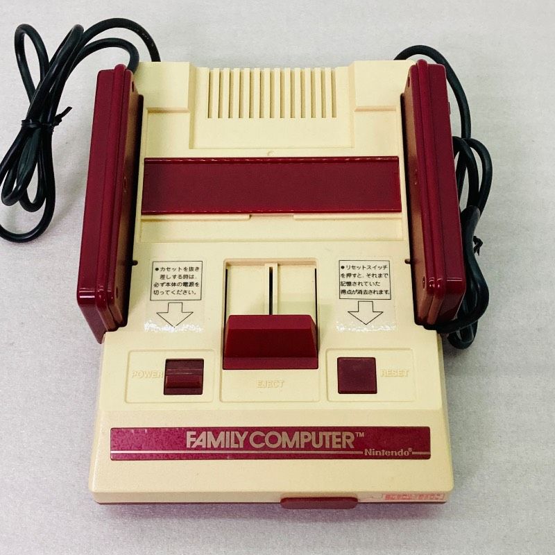 動作未確認】【箱/取説有り】任天堂 ファミリーコンピュータ HVC-001