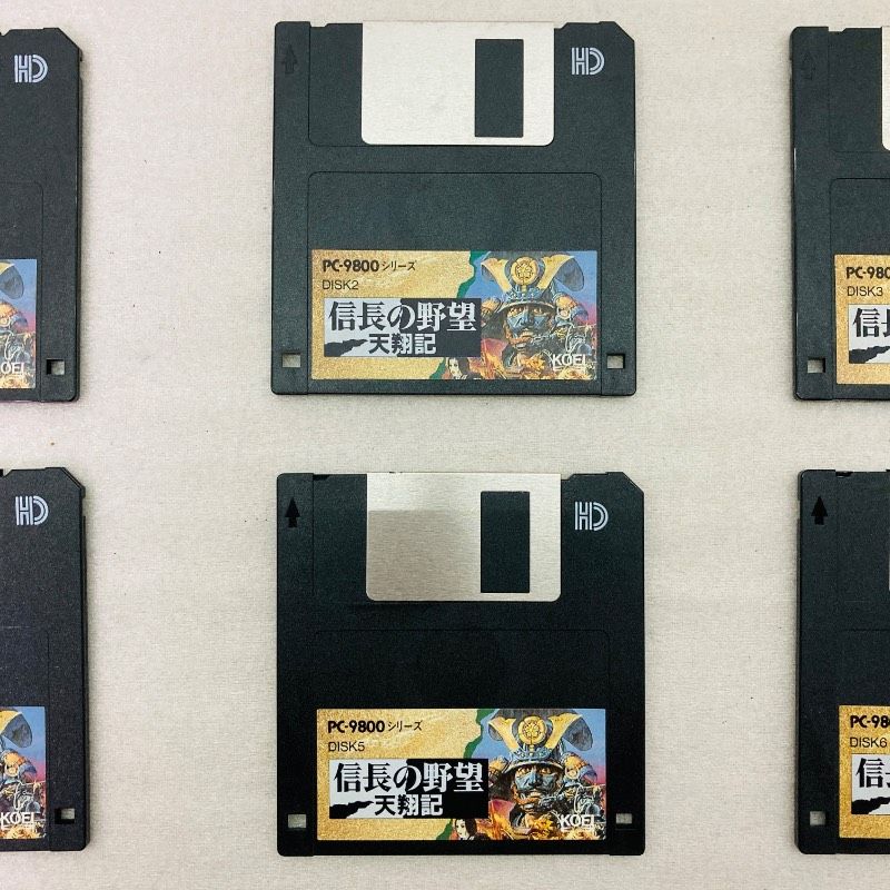 コーエー PC-9800シリーズ版 歴史シミュレーションゲーム 信長の野望