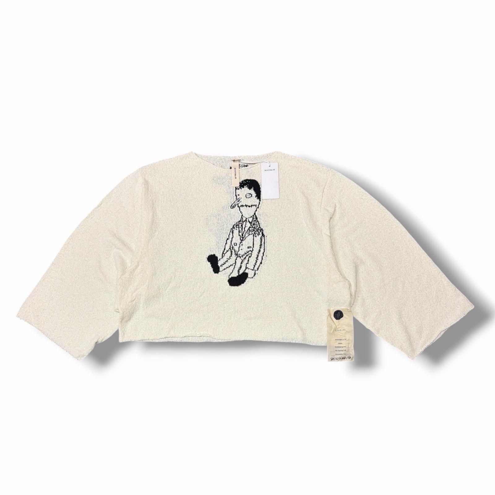 参考上代53900円 未使用 SHINYAKOZUKA 25SS WHITE PROJECT ホワイト