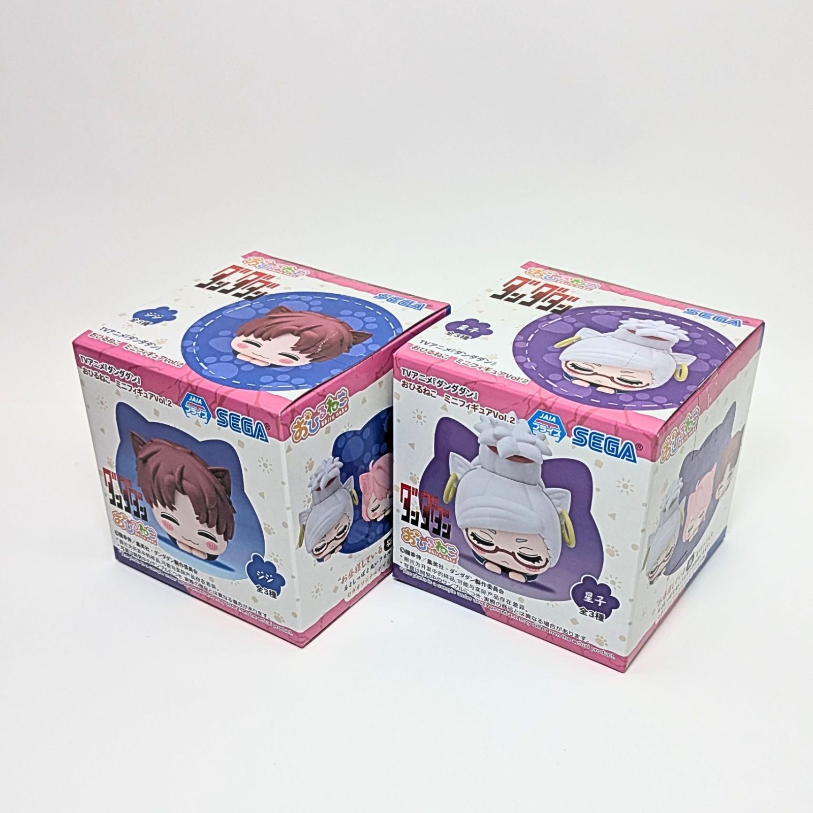 【未開封】【フルコンプセット】ダンダダン おひるねこ ミニフィギュア Vol.1 全3種類セット TVアニメ『ダンダダン』 おひるねこ ミニフィギュアVol.1｜プライズ