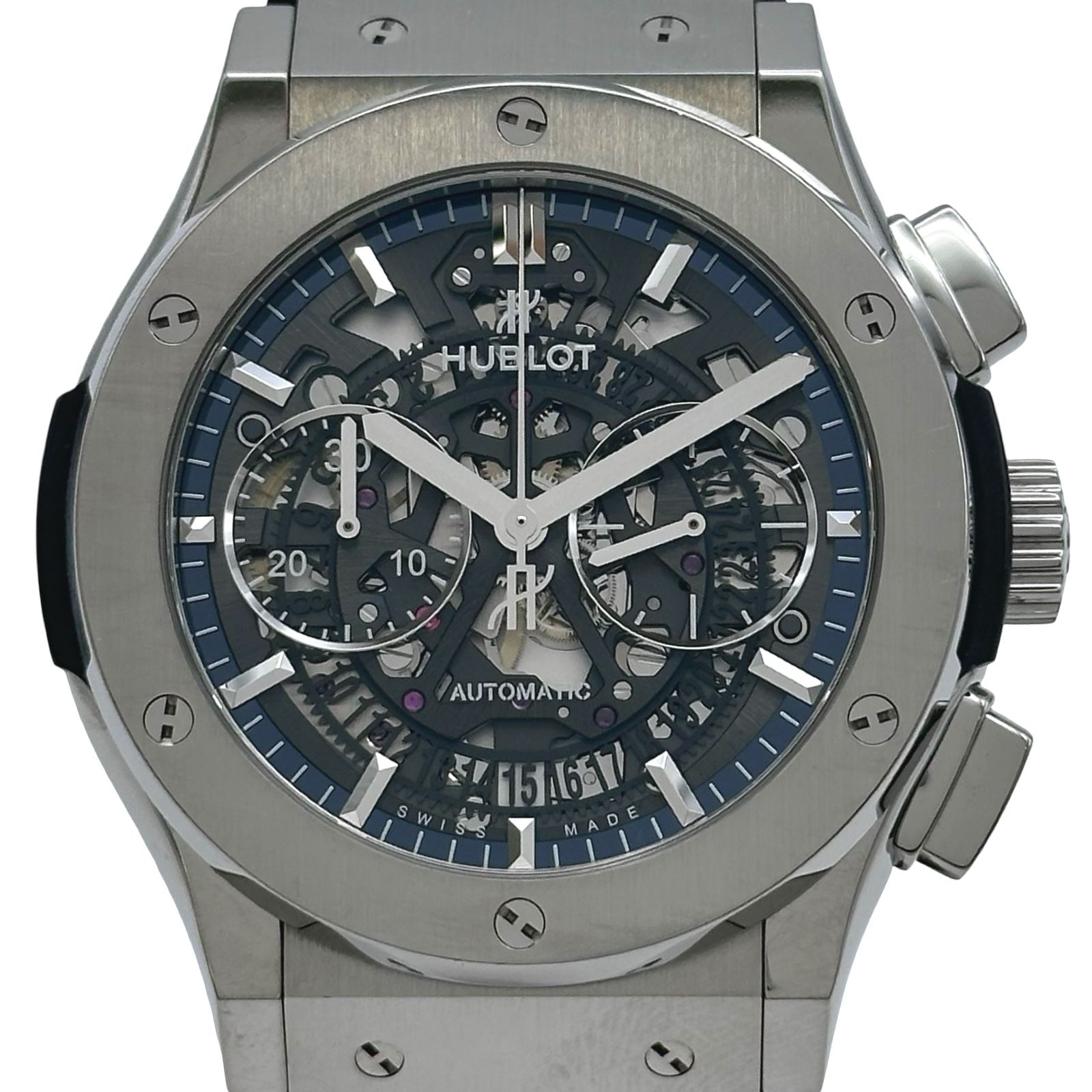 ウブロ HUBLOT クラシックフュージョン アエロ クロノグラフ 