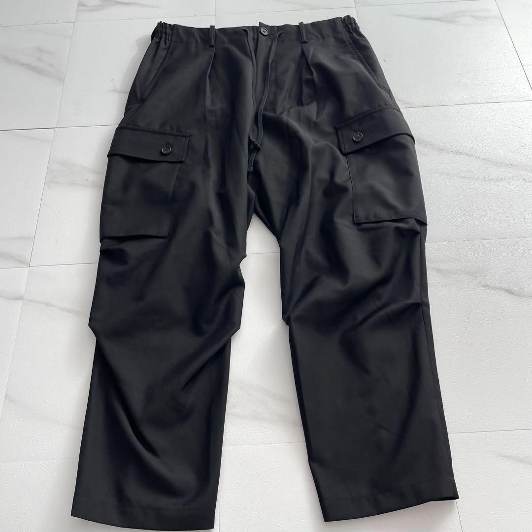21SS s'yte Cargo pants wool Gabardine L - メルカリ
