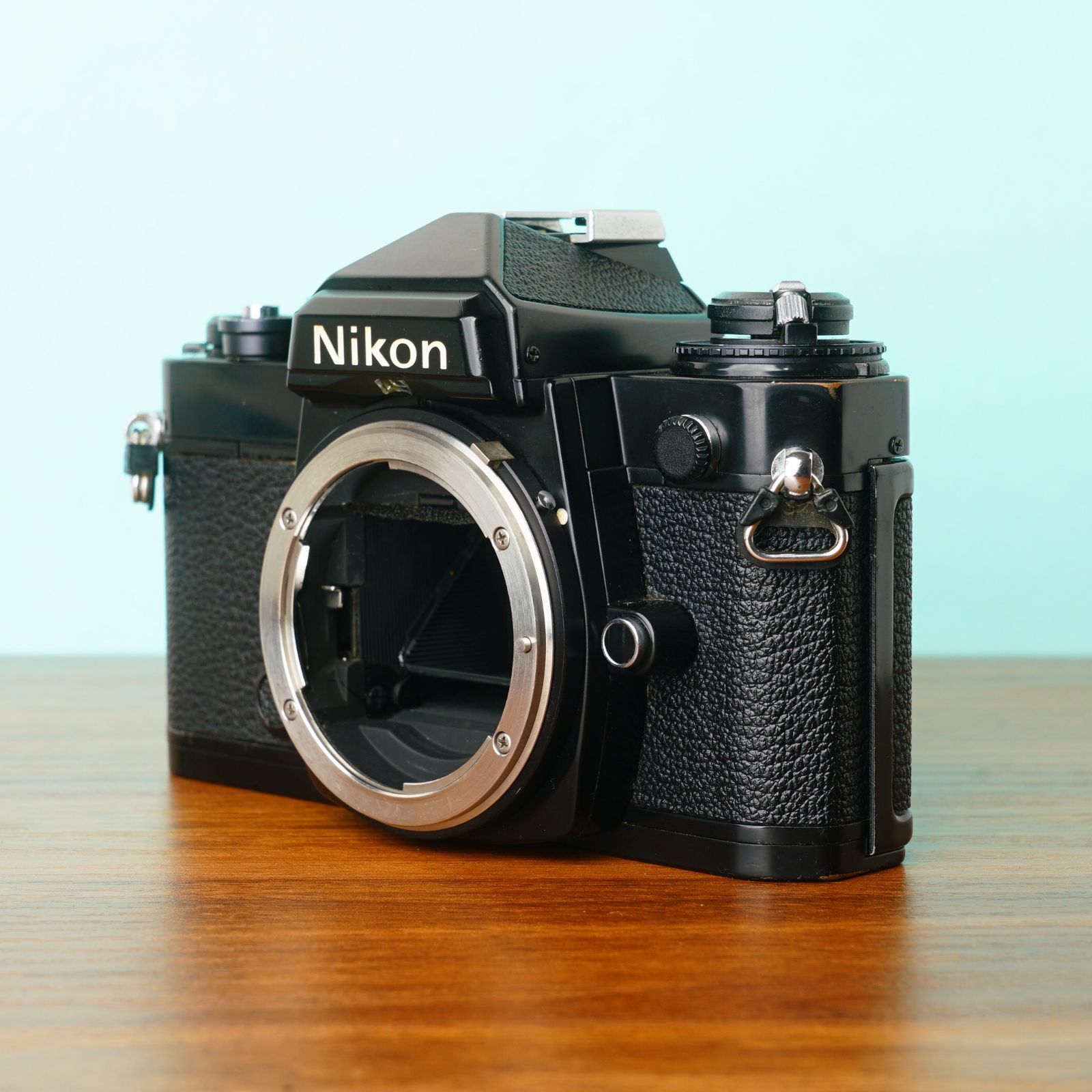 完動・整備済み】Nikon FE ブラックボディ 防湿庫管理 #326 - メルカリ