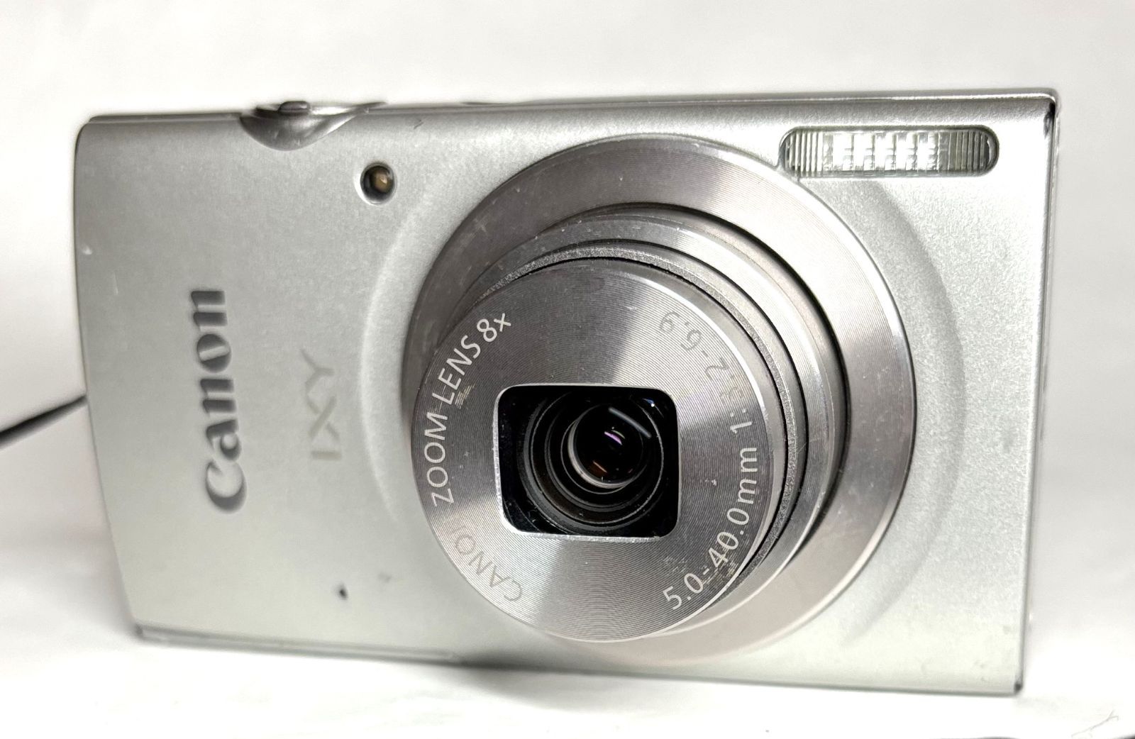 Canon IXY200 PC2333 HD 20MP 8x デジタルカメラ silver 基本動作確認
