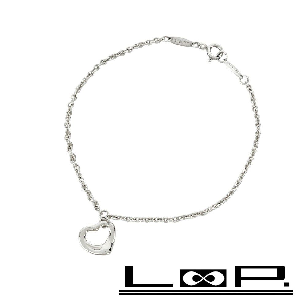 ティファニー □美品□ ペレッティ オープンハート ブレスレット