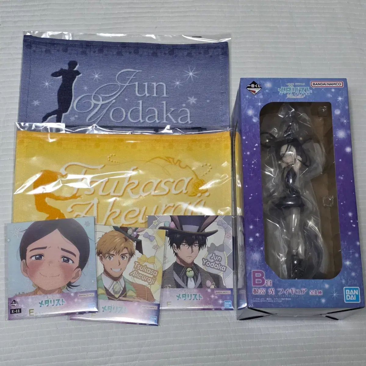 送料込み8) 一番くじ メダリスト B賞 + 下位賞5種 出品-男子テニス 