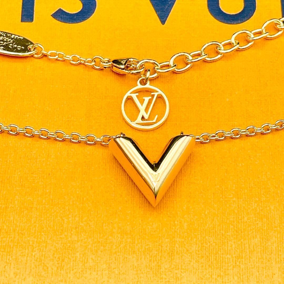 ルイヴィトン　ネックレス　エセンシャル V ゴールド　M61083 le1109 ◇ルイヴィトン◇新品仕上済 LOUIS VUITTON M61083 エセンシャルV