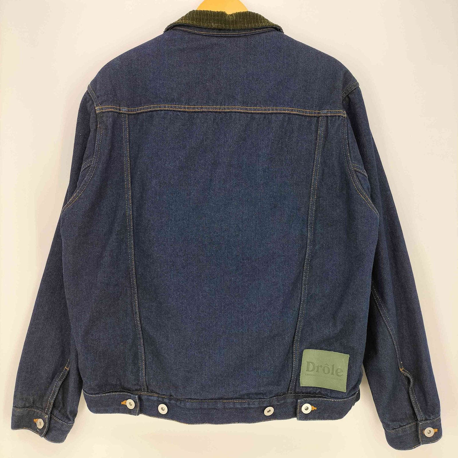 美品！DROLE DE MONSEUR クラシック デニムジャケット ドロールド ドロールドムッシュ DROLE DE MONSIEUR Jean Brut Jacket メンズ