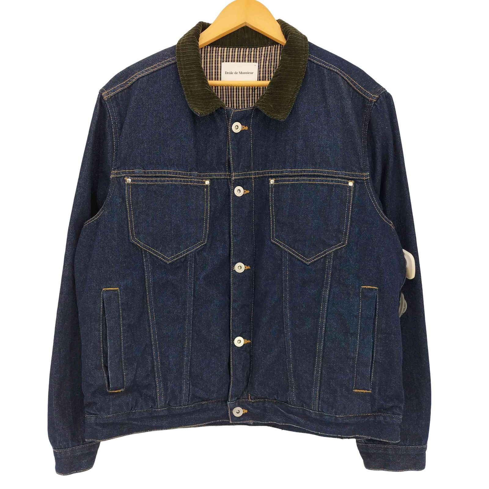 ドロールドムッシュ DROLE DE MONSIEUR Jean Brut Jacket メンズ