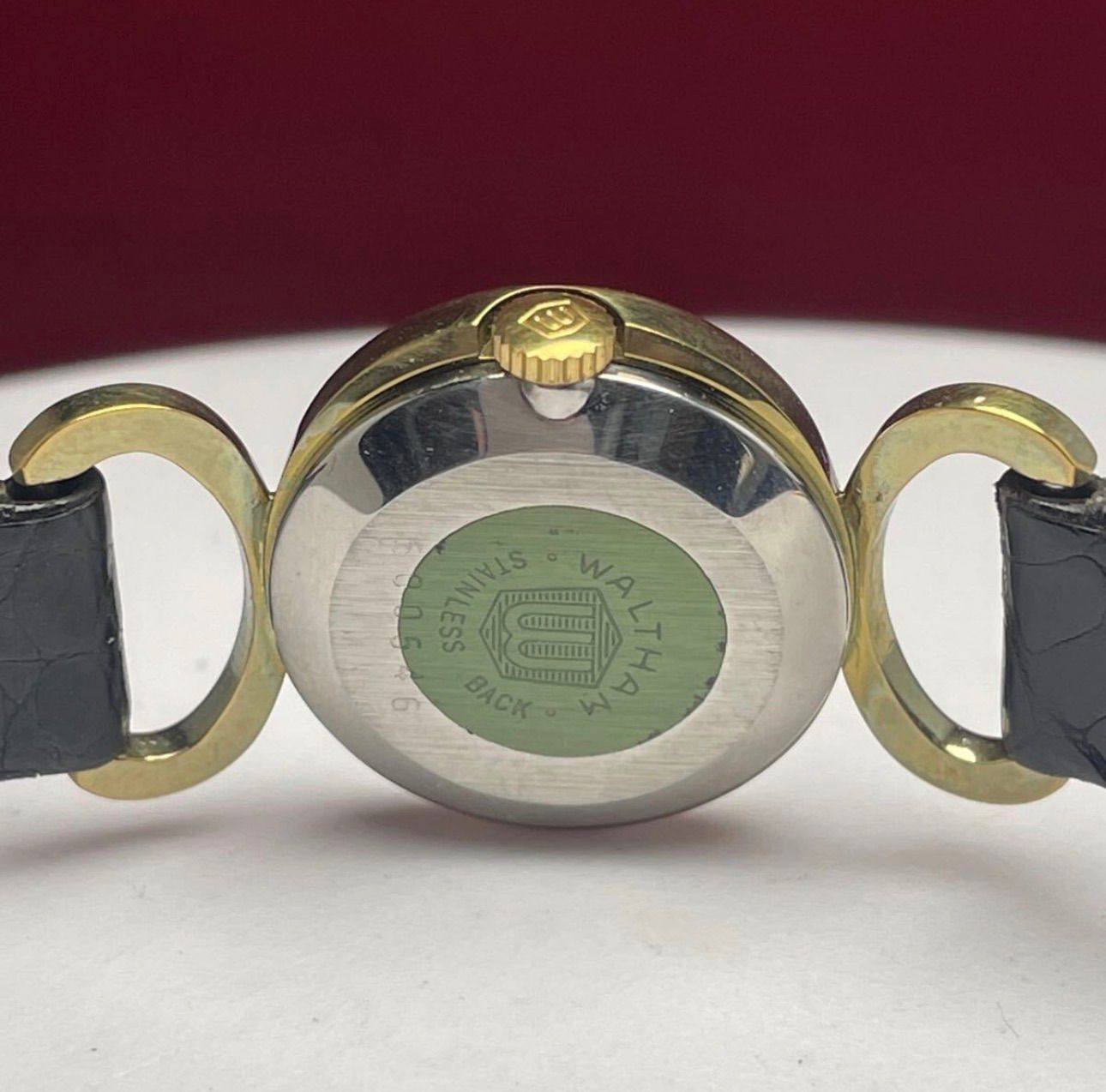 希少/デッドストック未使用】WALTHAM ウォルサム Maxine 手巻 