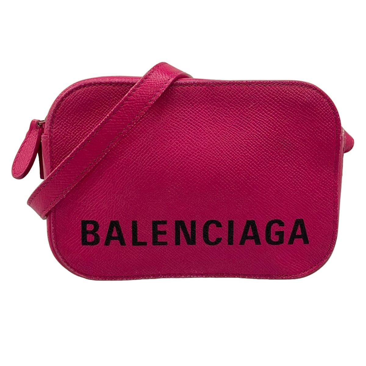 【未使用】BALENCIAGA バレンシアガ 558171 ポシェット　ロゴ ヴィル カメラ バッグ XS VILLE CAMELA　プレゼント BALENCIAGA(バレンシアガ) ショルダーバッグ ヴィルカメラXS 558171