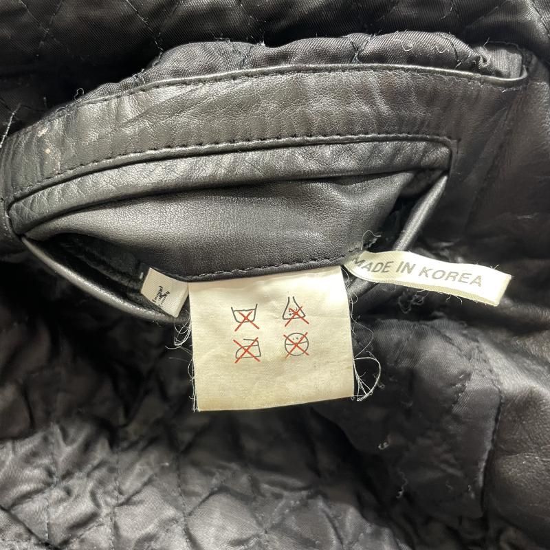 中古】KATHARINE HAMNETT LONDON テーラードレザージャケット 牛革