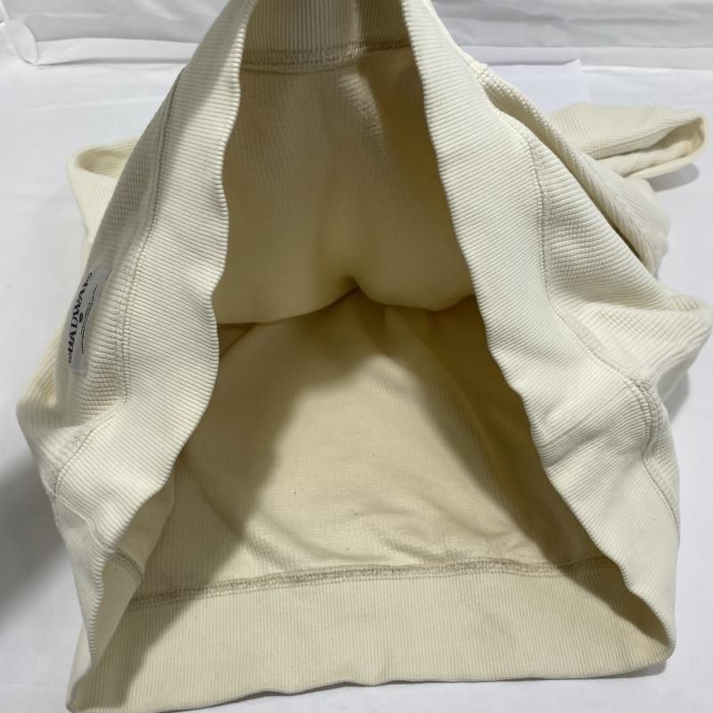 中古】BADWAY BW henry neck thermal サイズL アイボリー BW1096