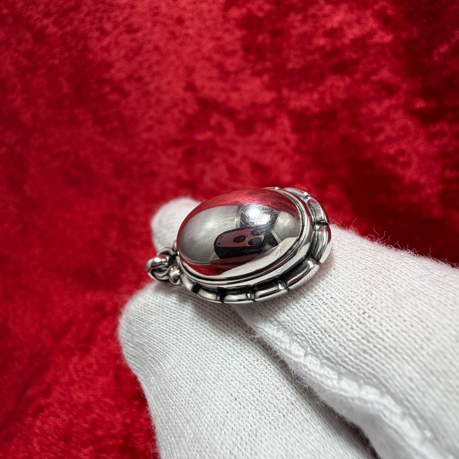 美品 2001年 イヤーネックレス ジョージジェンセン/GEORG JENSEN 