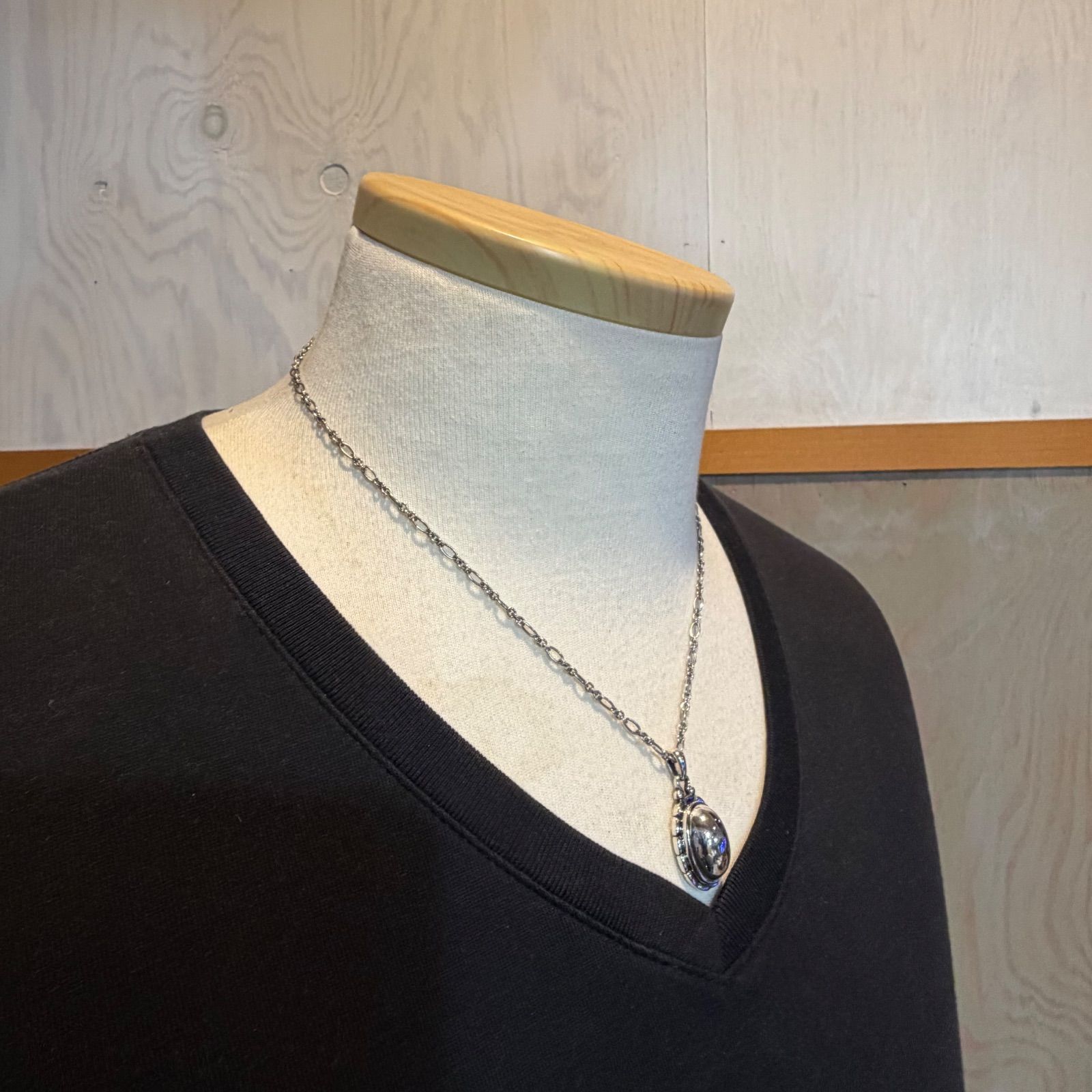 美品 2001年 イヤーネックレス ジョージジェンセン/GEORG JENSEN 