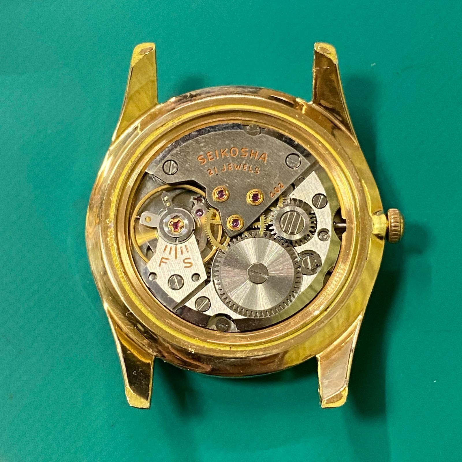OH済み セイコー SEIKO Skyliner スカイライナー J15014 手巻き式 21石 