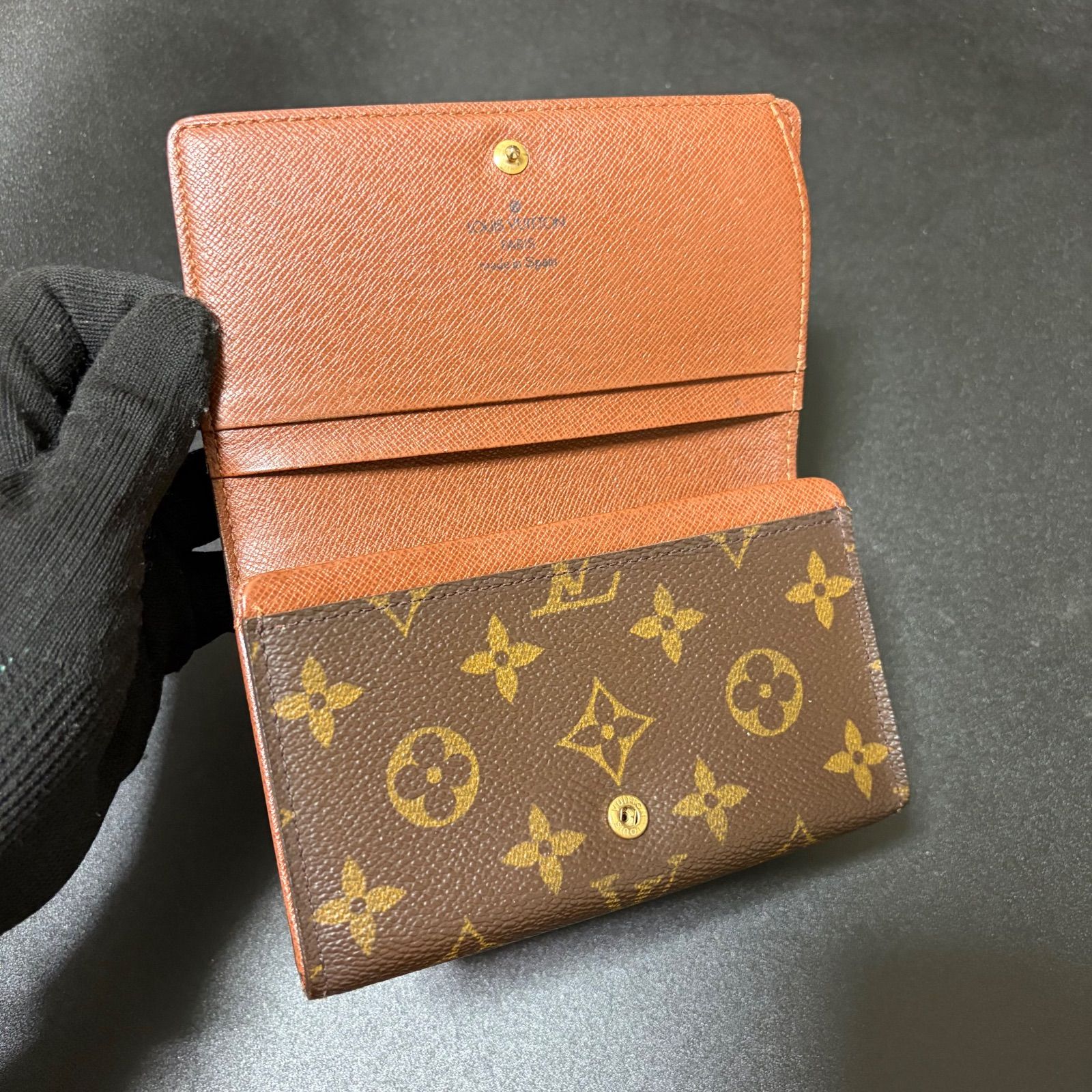 ルイヴィトン ポルトモネ ビエ トレゾール 二つ折り財布 折り財布 Y80310 ルイ ヴィトン モノグラム ポルトモネ ビエ トレゾール 二つ折り財布