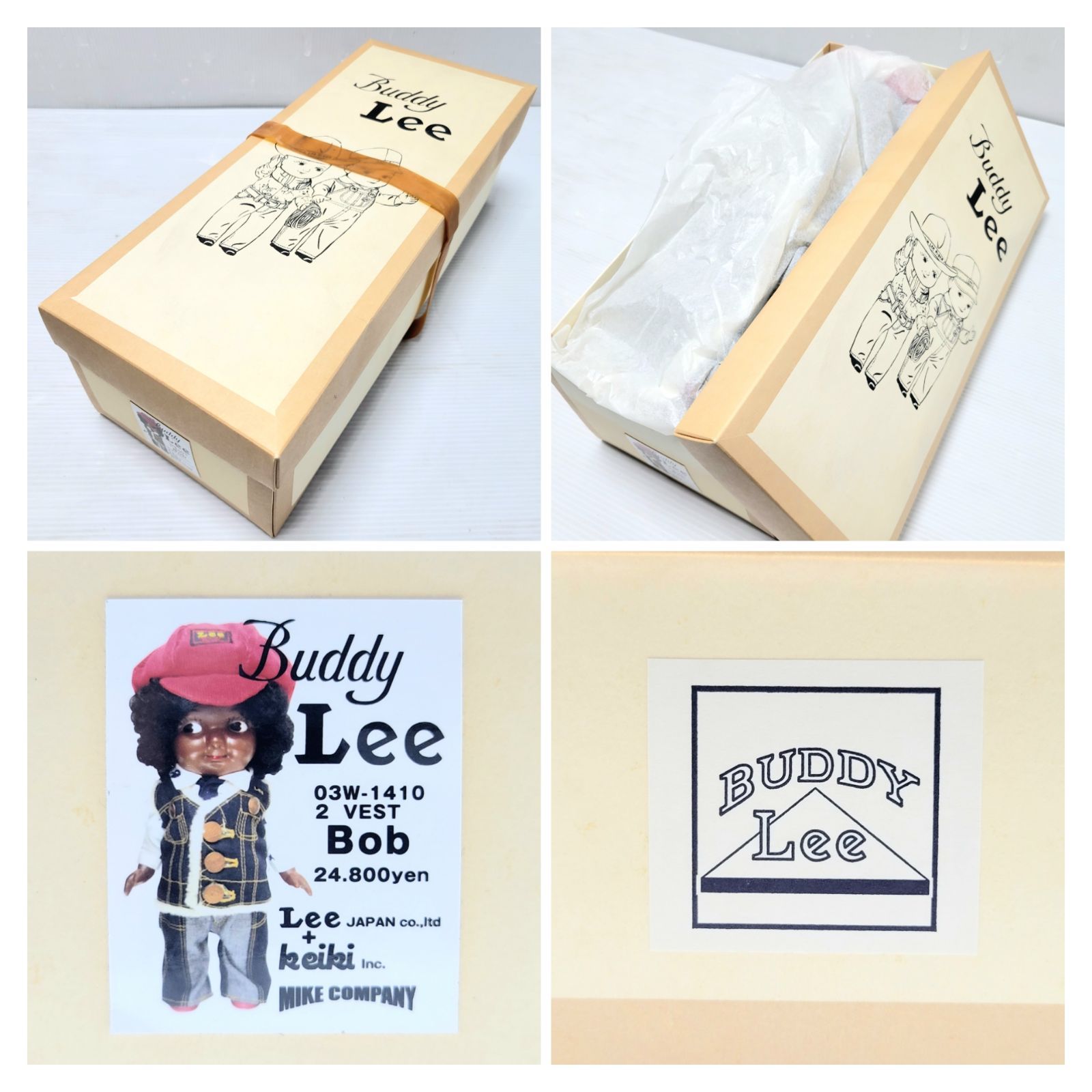 箱付　 Buddy Lee バディーリー 　復刻 最安値 復刻版バディーリー 箱付 Buddy Lee バディーリー 復刻 【公式