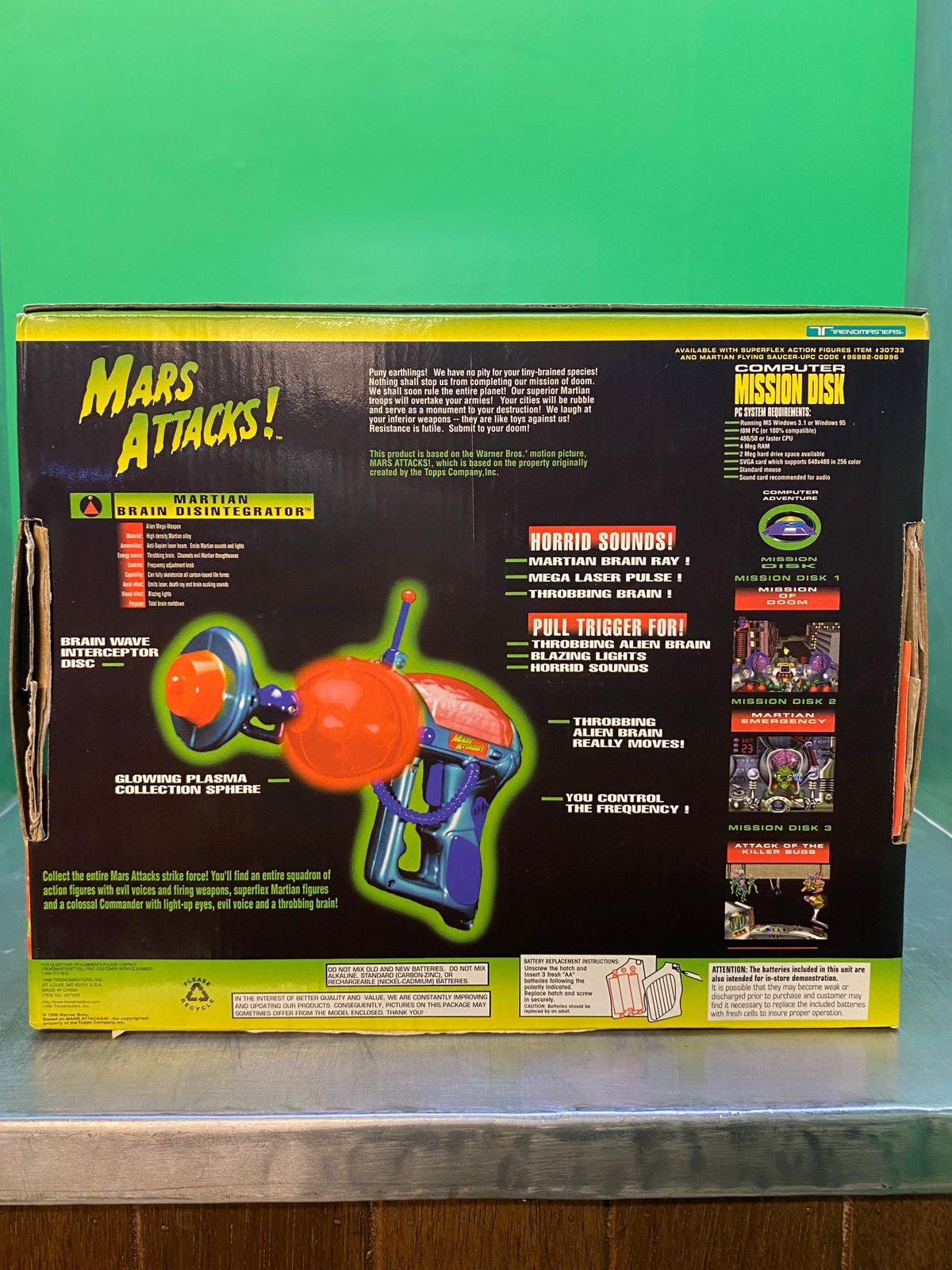 1996・TREND MASTERS・MARS ATTACKS!・MARTIAN BRAIN DISINTEGRATOR