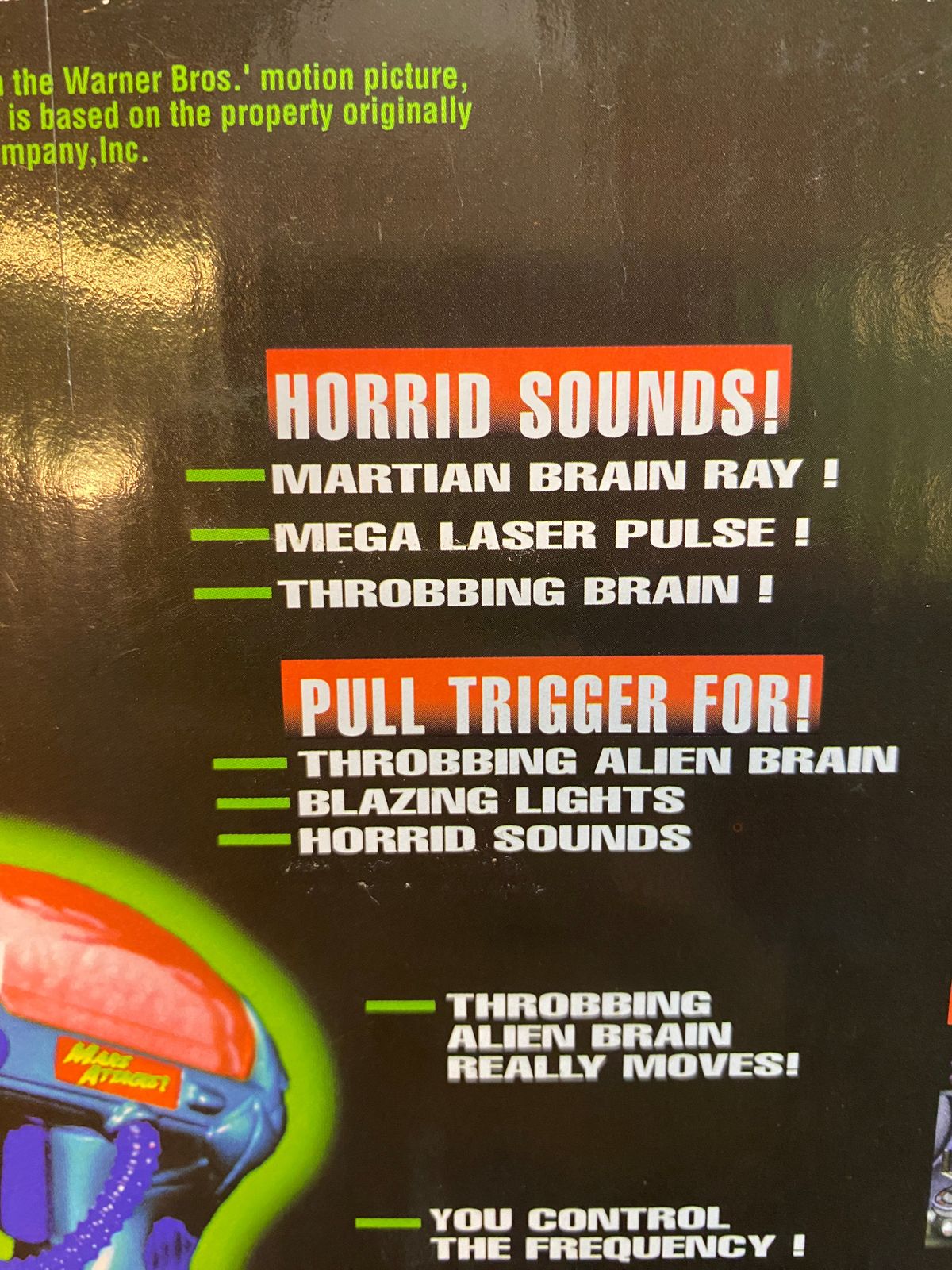 1996・TREND MASTERS・MARS ATTACKS!・MARTIAN BRAIN DISINTEGRATOR