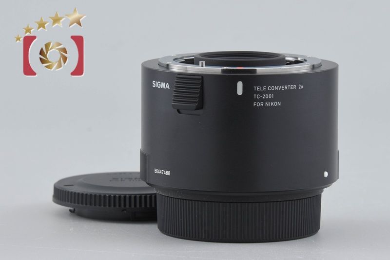 【中古】SIGMA シグマ TELE CONVERTER 2x TC-2001 ニコン用
