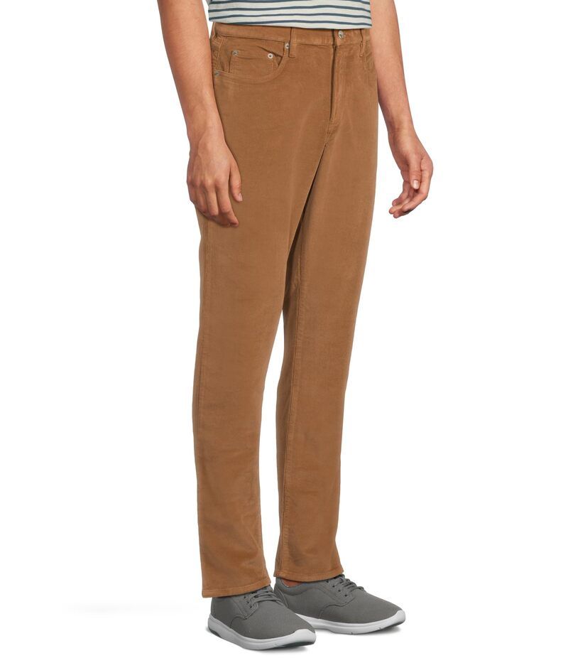 ファレティ メンズ ボトムス カジュアルパンツ コーデュロイ パイル Faherty Stretch Terry Corduroy 5Pocket Pants Maple Brown ブラウン