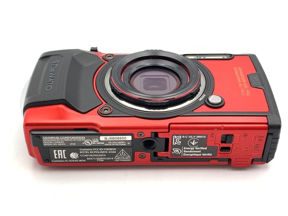 中古】 【並品】 オリンパス Tough TG-6 RED レッド - メルカリ