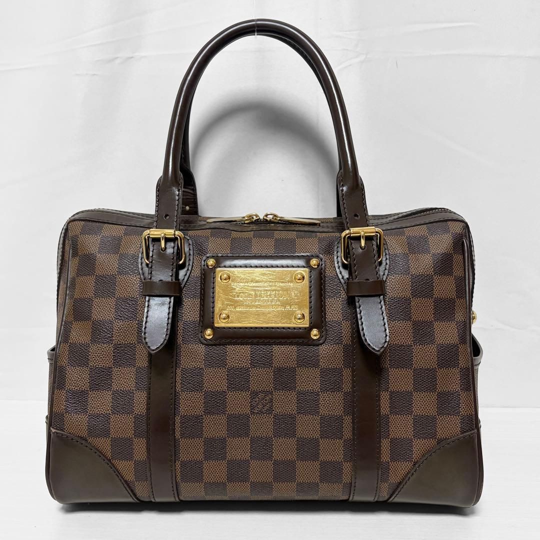 ルイヴィトン  バークレー  ダミエ・エベヌ  ハンドバッグ N52000 楽天市場】ルイヴィトン Louisvuitton N52000 バークレー ダミエ
