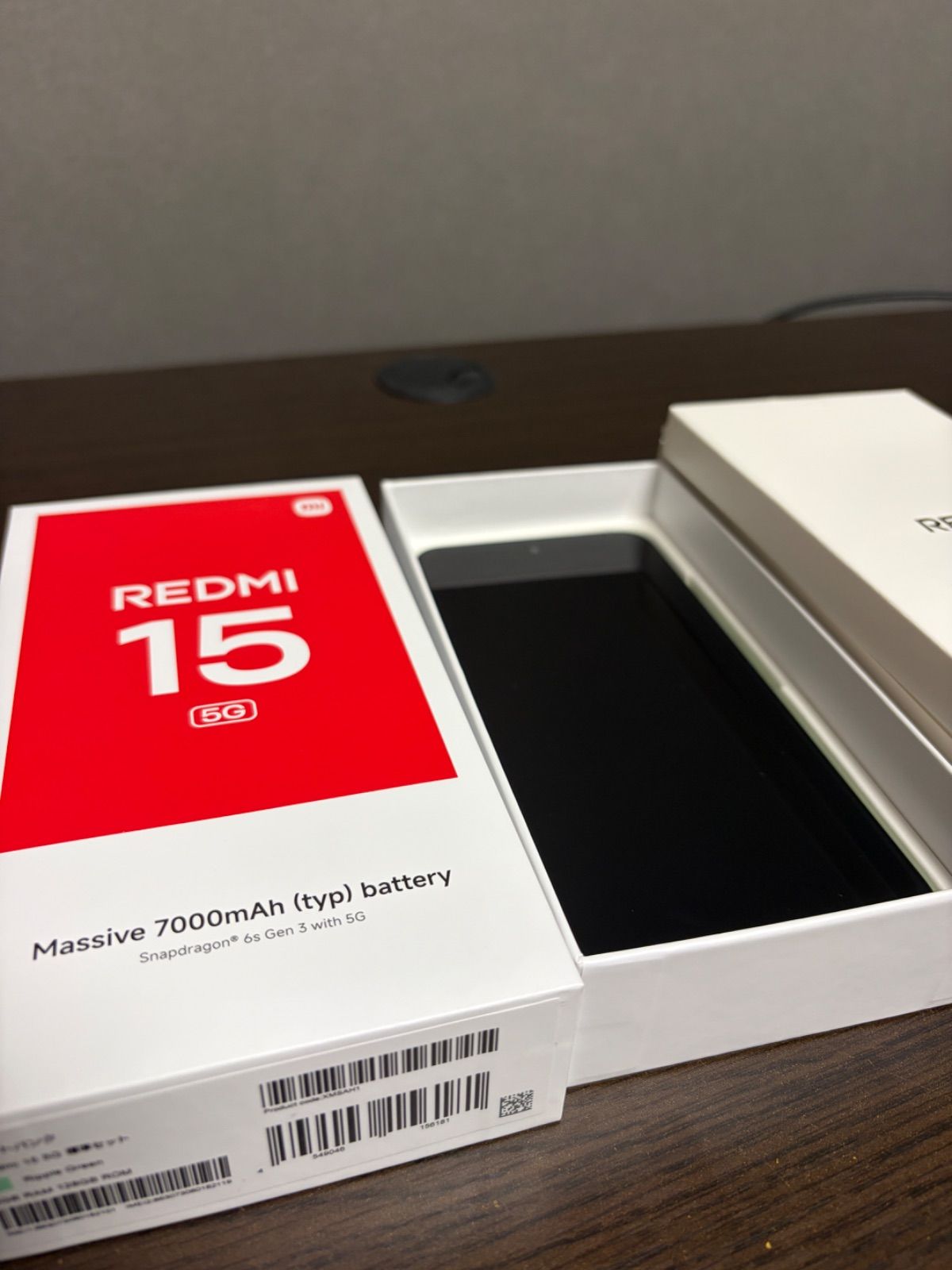 未使用品】Redmi 15 5G 128GB 2台セット-お手軽価格
