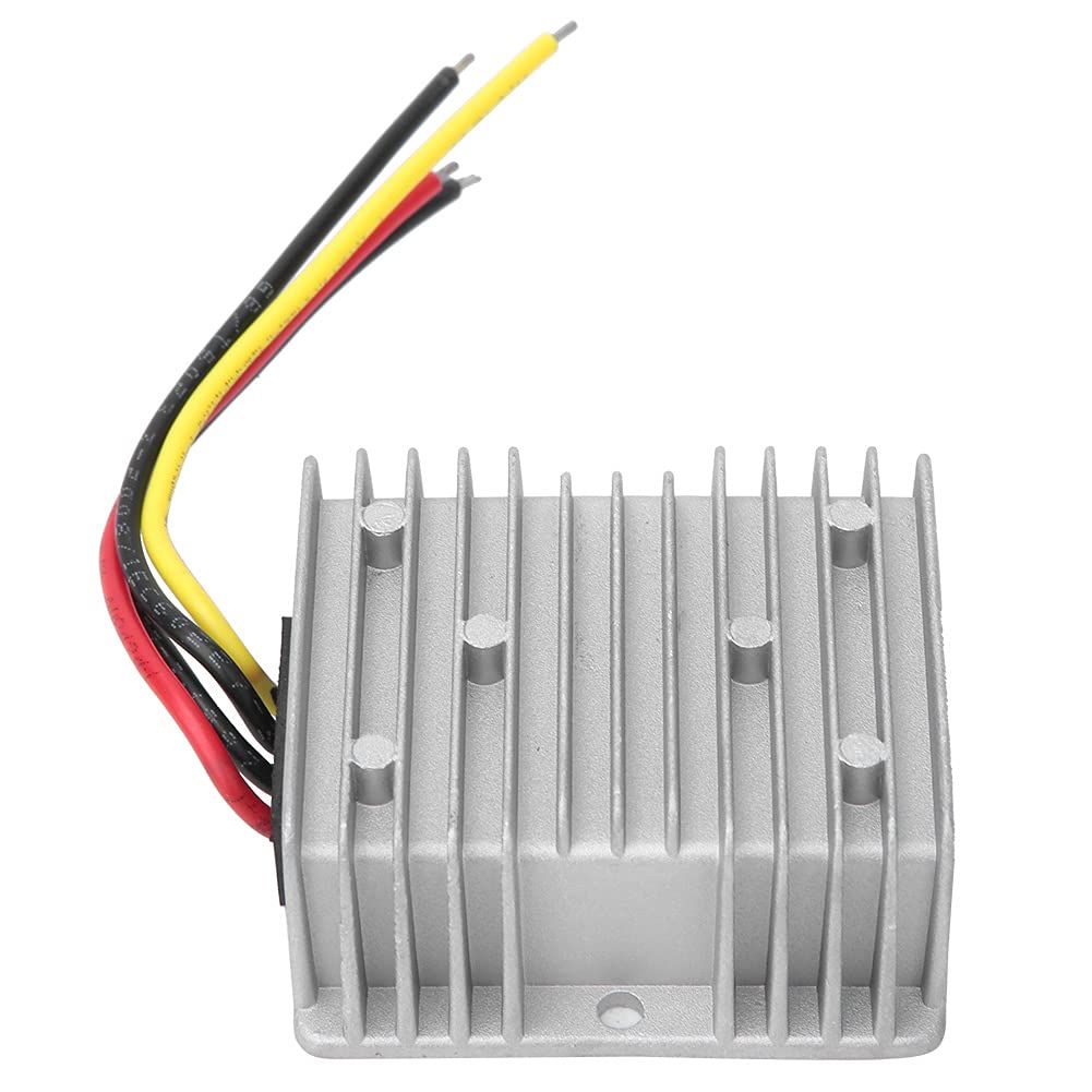 新品 DC-DC降圧モジュール 36/48V-24V DC コンバーター 電源コンバーター 電圧低減コンバーター バックモジュール 電力調整器 自動保護機能付き 過電流 過電圧 過熱 短絡防止 シリコンシール 防水 防塵 耐衝撃 厳しい環境対応 同期電圧安定化