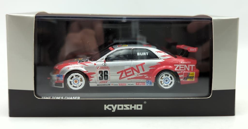 京商 1/43 ZENT TOM'S CHASER(JZX100) JTCC No36 03719B - メルカリ