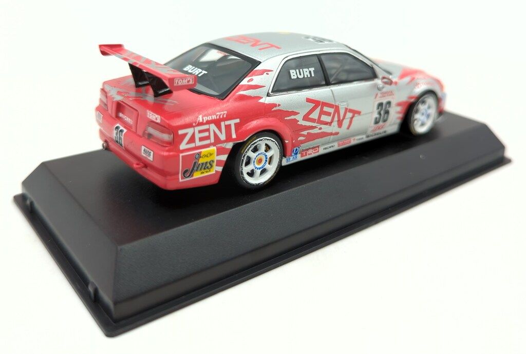 京商 1/43 ZENT TOM'S CHASER(JZX100) JTCC No36 03719B - メルカリ