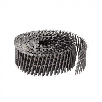 (W)ワイヤー スクリュー釘 平形巻 2.1×50 400本巻×10巻 WS2150F