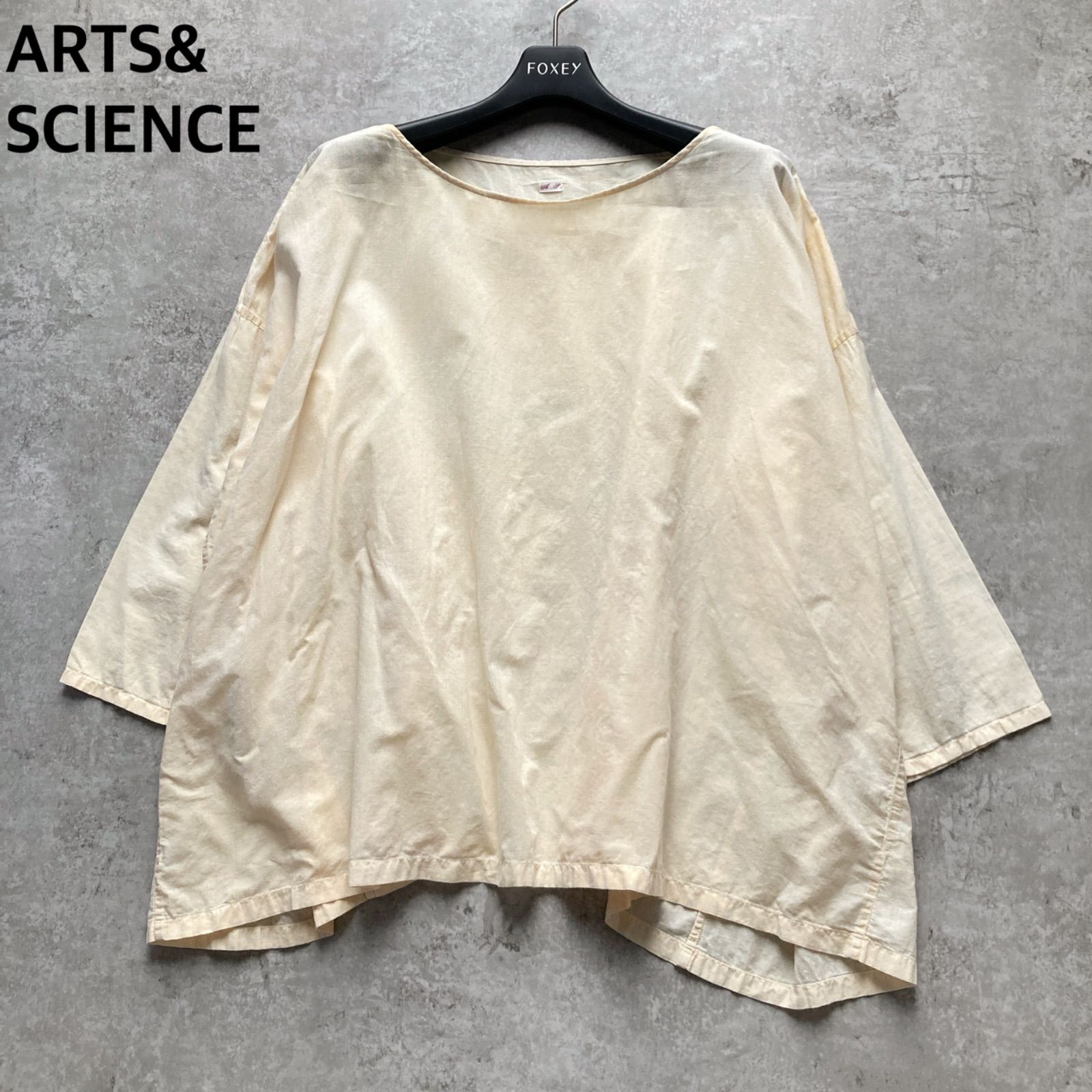 アーツアンドサイエンス ARTS&SCIENCE 日本製 綿100% コットン