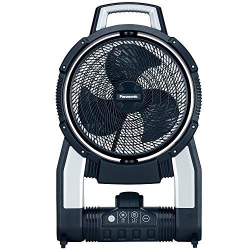 パナソニック(Panasonic) 充電扇風機 工事用 ACアダプタ付き(電池