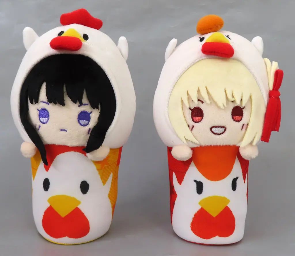 中古】ぬいぐるみ なりきり！からあげクンぬいぐるみ～千束＆たきな 