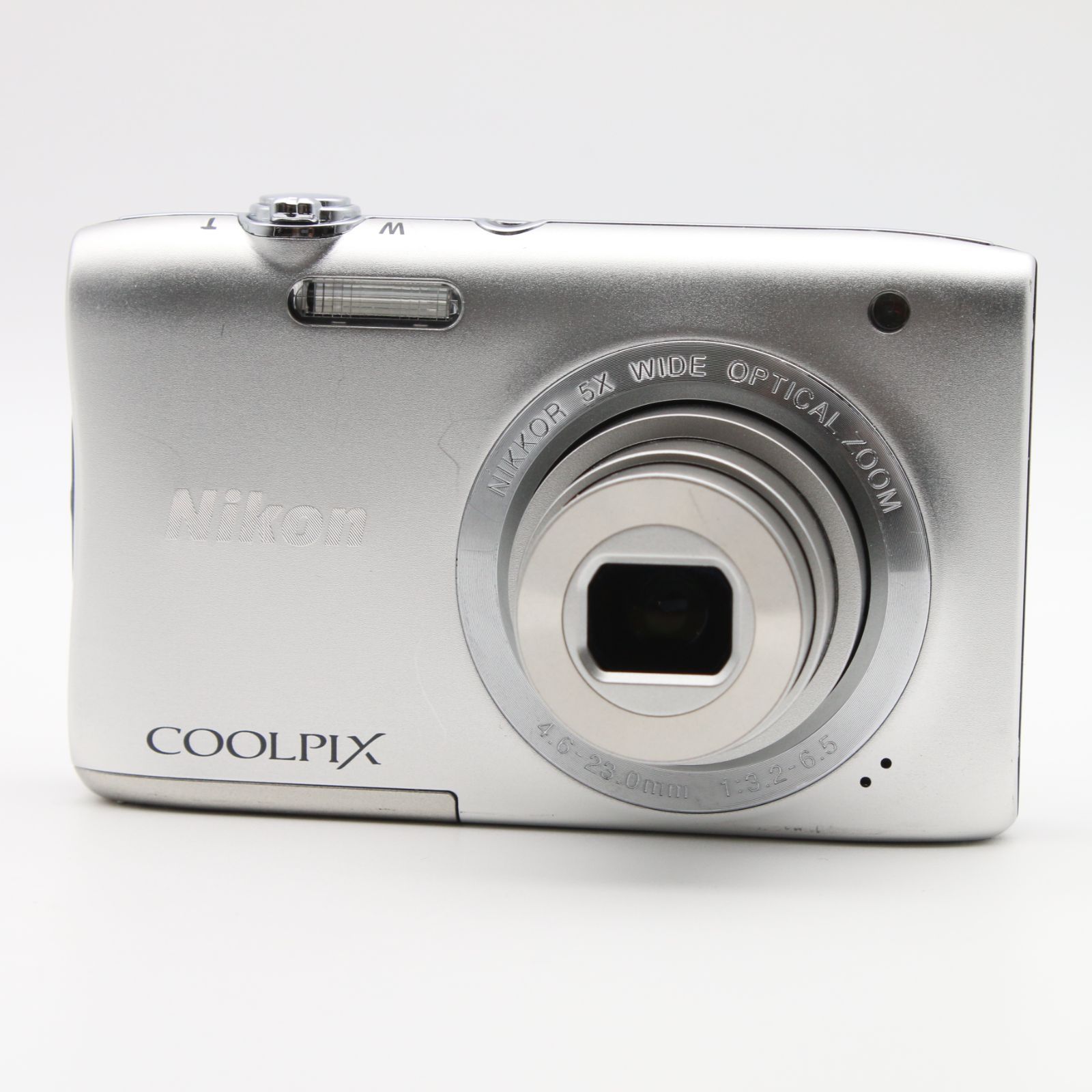 極上品】 Nikon COOLPIX S2900 シルバー 5倍ズーム 2005万画素