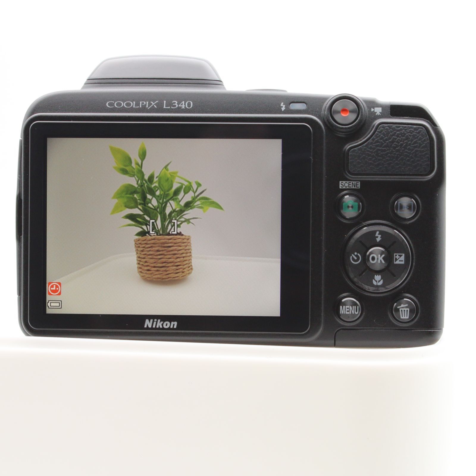 極上品】 Nikon COOLPIX L340 ブラック 20.2MP デジタルカメラ 光学